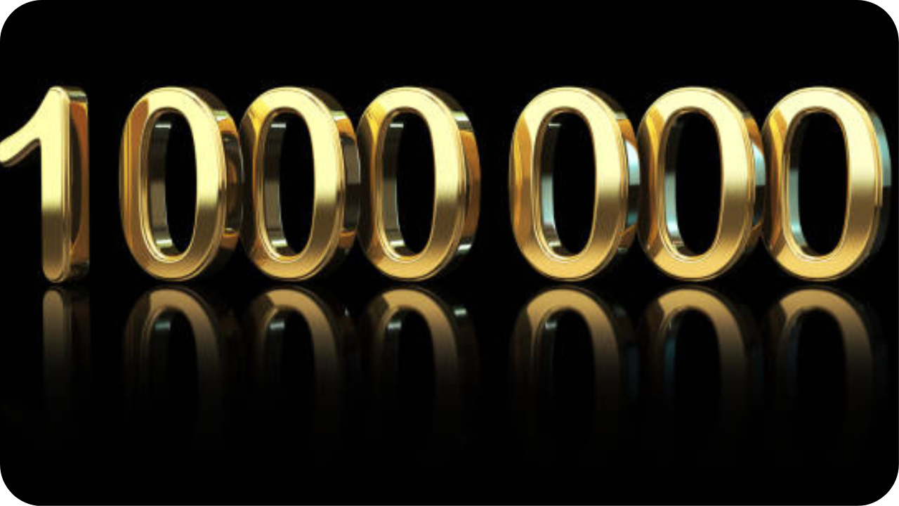 1.000.000 de vezes obrigado!