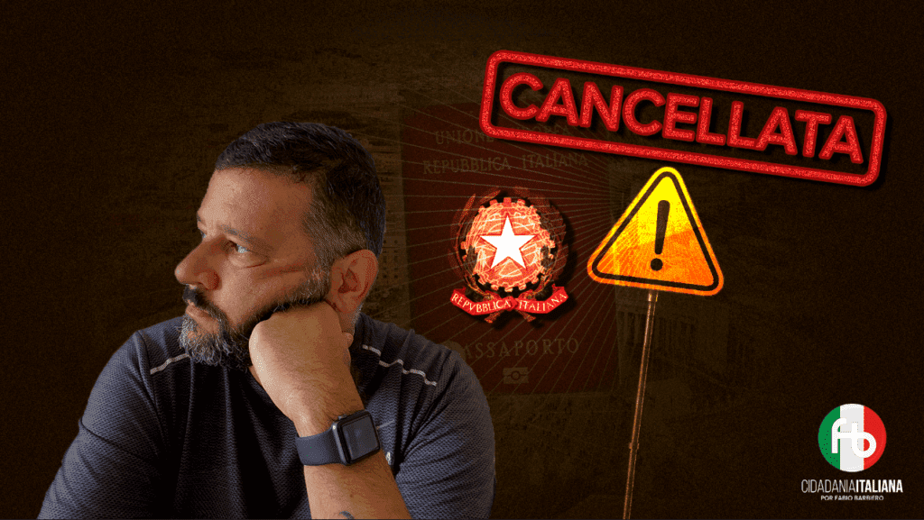 Cidadanias Italianas Canceladas na Itália | Versão 2021