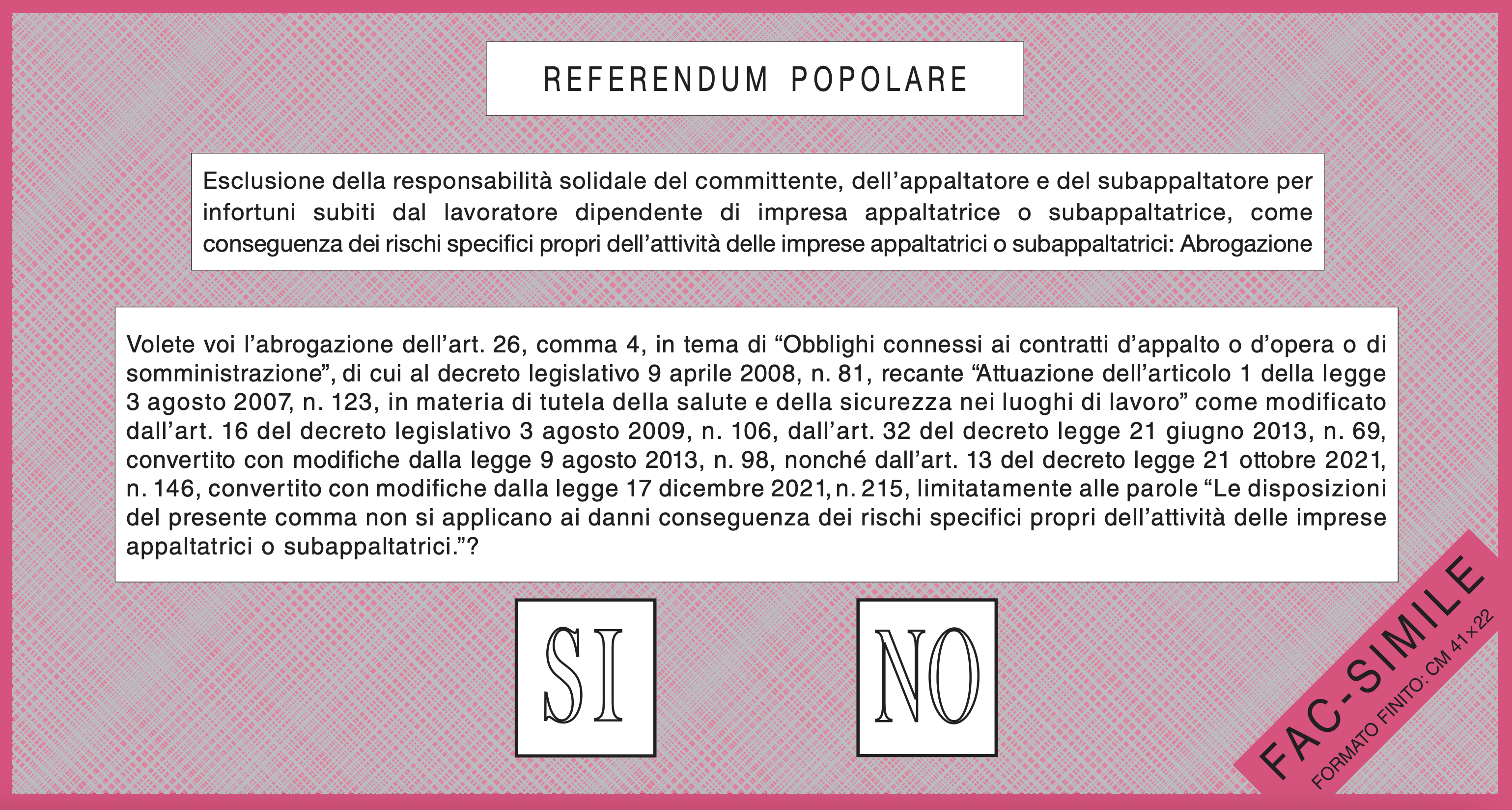 Como Votar no referendum Italiano